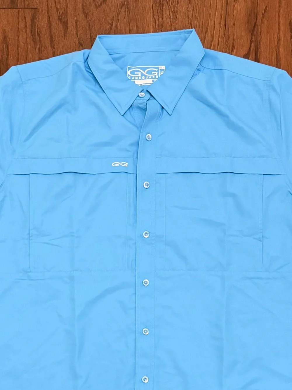 Gameguard NWT BlueWave Explorer Microfiber UPF 50+ Fishing Shirt Mens XXL